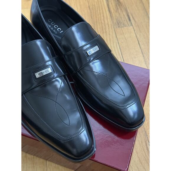 Gucci Leather Loafer with Topstitch main image 6